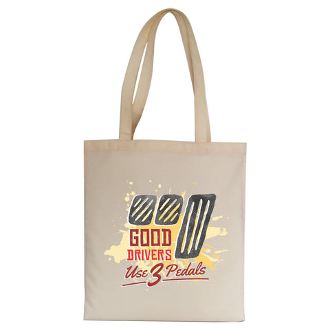 Good drivers funny car tote bag canvas shopping - Graphic Gear