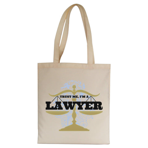 Lawyer funny tote bag canvas shopping - Graphic Gear