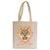Leopard illustration design tote bag canvas shopping - Graphic Gear