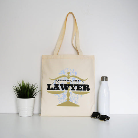 Lawyer funny tote bag canvas shopping - Graphic Gear