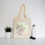 Rainbow holographic abstract art design tote bag canvas shopping - Graphic Gear