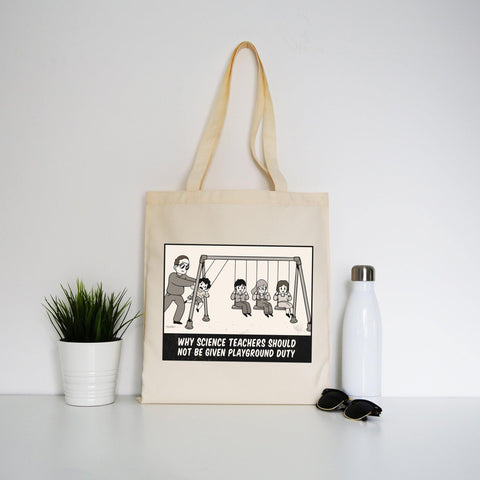 Science teacher funny tote bag canvas shopping - Graphic Gear