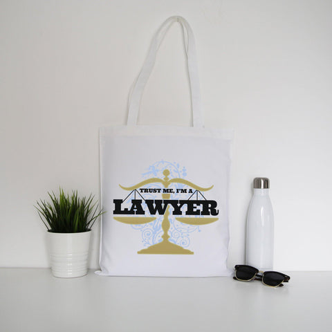 Lawyer funny tote bag canvas shopping - Graphic Gear