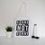 Sorry not sorry funny slogan tote bag canvas shopping - Graphic Gear