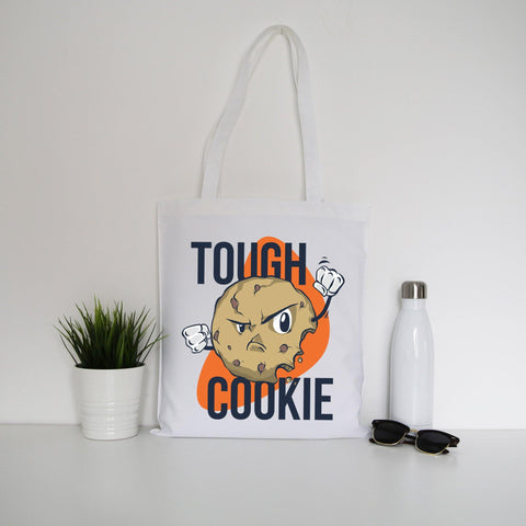Though cookie funny tote bag canvas shopping - Graphic Gear