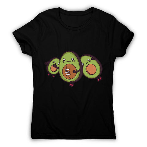 Funny avocado football women's t-shirt - Graphic Gear