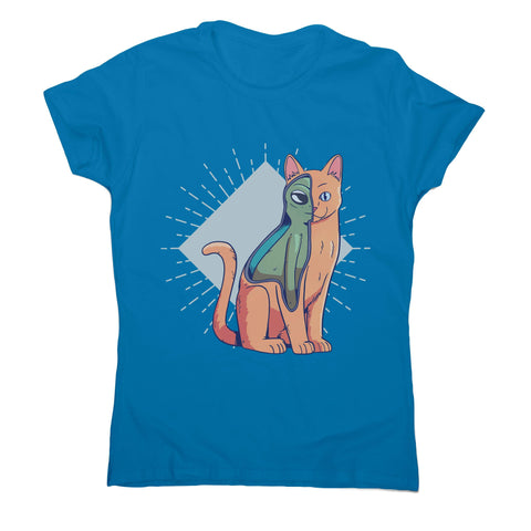 Alien cat funny costume women's t-shirt - Graphic Gear