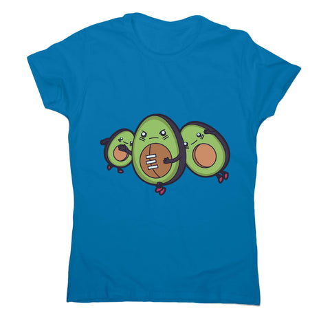 Funny avocado football women's t-shirt - Graphic Gear