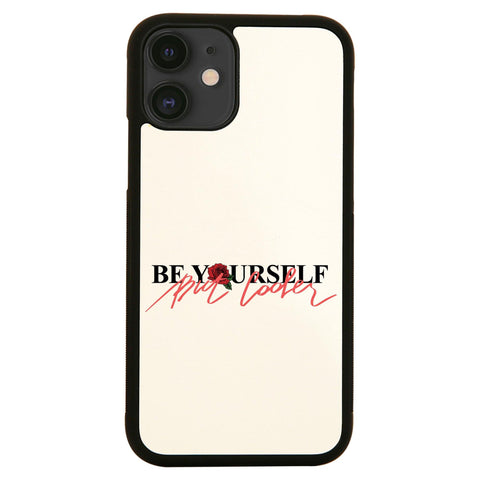 Be yourself illustration design case cover for iPhone 11 11pro max xs xr x - Graphic Gear