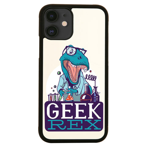 Geek t-rex funny case cover for iPhone 11 11pro max xs xr x - Graphic Gear