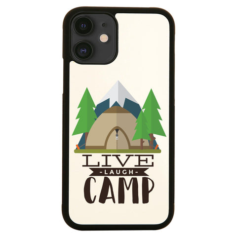 Live laugh camp outdoor case cover for iPhone 11 11pro max xs xr x - Graphic Gear