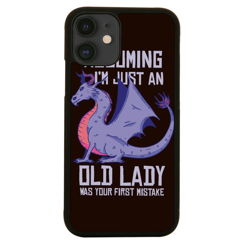 Old lady funny mum case cover for iPhone 11 11pro max xs xr x - Graphic Gear