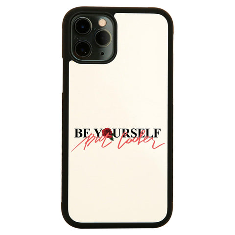 Be yourself illustration design case cover for iPhone 11 11pro max xs xr x - Graphic Gear
