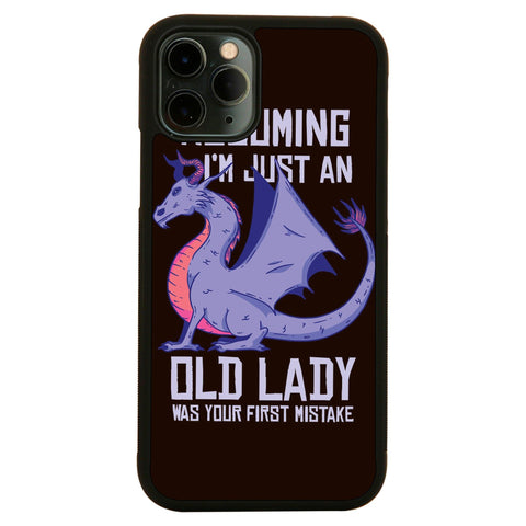 Old lady funny mum case cover for iPhone 11 11pro max xs xr x - Graphic Gear