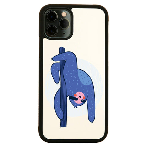 Pole dance sloth funny case cover for iPhone 11 11pro max xs xr x - Graphic Gear