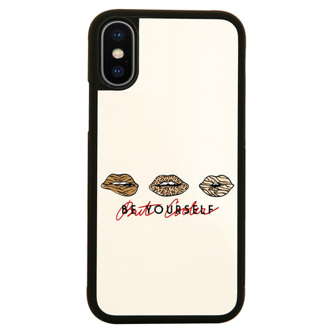 Be yourself #2 illustration design case cover for iPhone 11 11pro max xs xr x - Graphic Gear