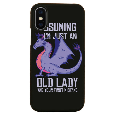 Old lady funny mum case cover for iPhone 11 11pro max xs xr x - Graphic Gear