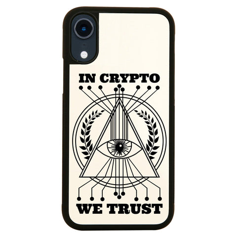 Crypto trust funny case cover for iPhone 11 11pro max xs xr x - Graphic Gear