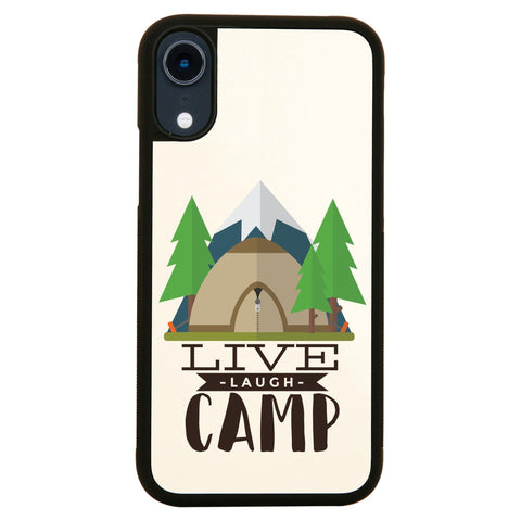 Live laugh camp outdoor case cover for iPhone 11 11pro max xs xr x - Graphic Gear