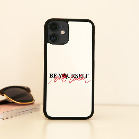 Be yourself illustration design case cover for iPhone 11 11pro max xs xr x - Graphic Gear