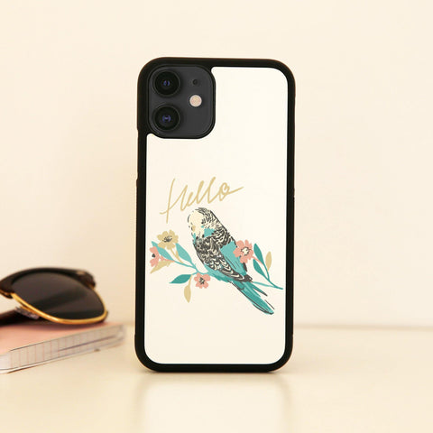 Budgerigar abstract art design case cover for iPhone 11 11pro max xs xr x - Graphic Gear
