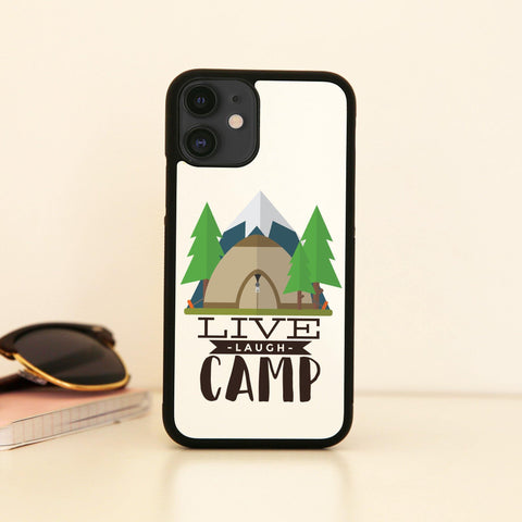 Live laugh camp outdoor case cover for iPhone 11 11pro max xs xr x - Graphic Gear