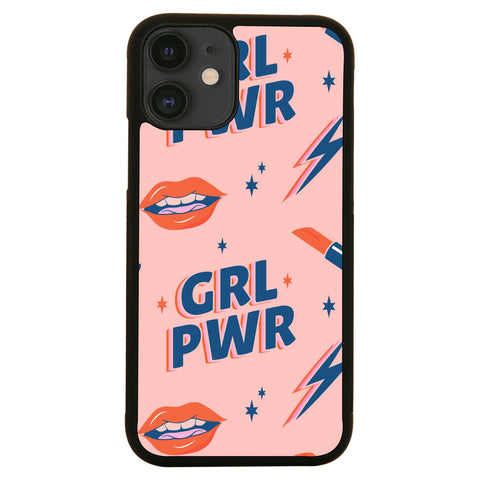 Girl power women's day pattern design case cover for iPhone 11 11pro max xs xr x - Graphic Gear