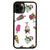 Cartoon ice cream pattern funny illustration design case cover for iPhone 11 11pro max xs xr x - Graphic Gear