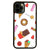 Candies illustration pattern funny illustration case cover for iPhone 11 11pro max xs xr x - Graphic Gear