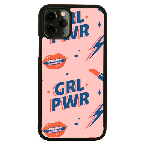 Girl power women's day pattern design case cover for iPhone 11 11pro max xs xr x - Graphic Gear