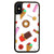 Candies illustration pattern funny illustration case cover for iPhone 11 11pro max xs xr x - Graphic Gear