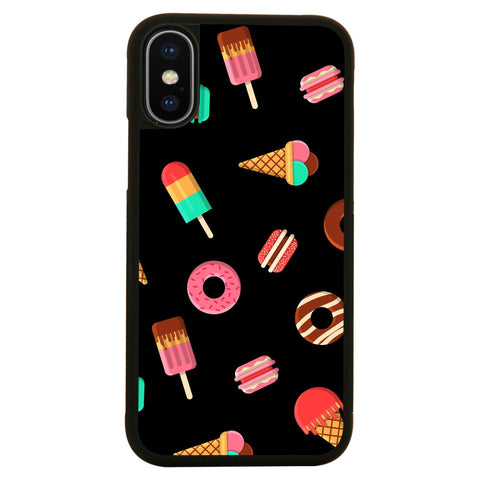 Candy sweet funny illustration design case cover for iPhone 11 11pro max xs xr x - Graphic Gear