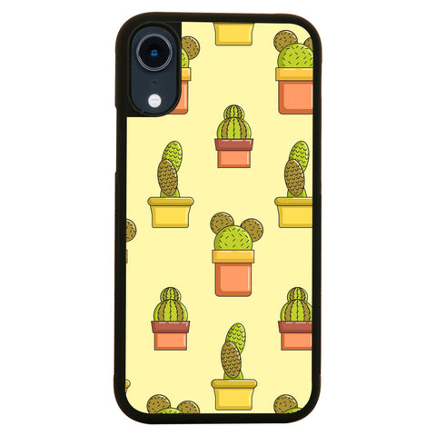 Cactus pattern funny illustration case cover for iPhone 11 11pro max xs xr x - Graphic Gear
