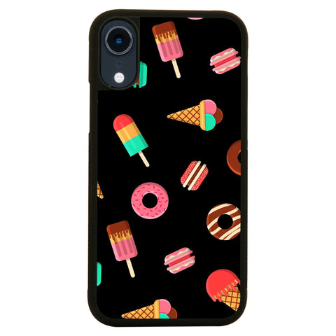 Candy sweet funny illustration design case cover for iPhone 11 11pro max xs xr x - Graphic Gear