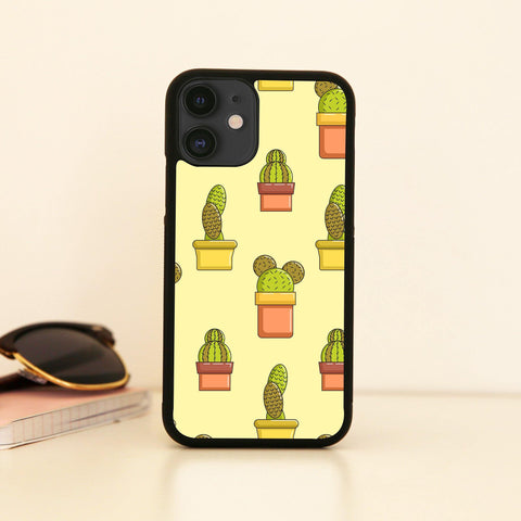Cactus pattern funny illustration case cover for iPhone 11 11pro max xs xr x - Graphic Gear