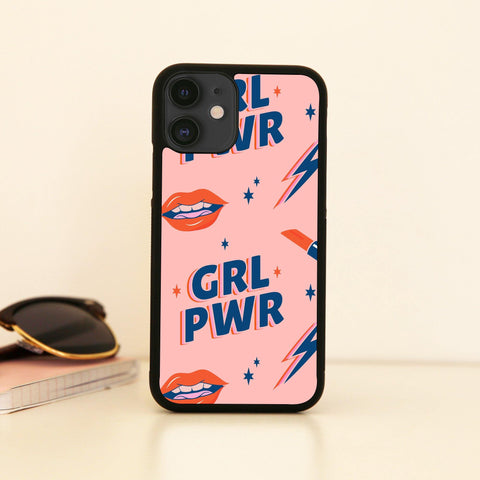 Girl power women's day pattern design case cover for iPhone 11 11pro max xs xr x - Graphic Gear