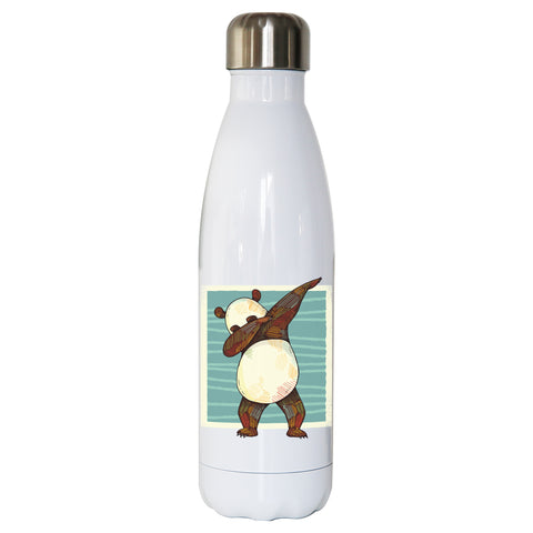 Panda dabbing funny Water bottle stainless steel reusable - Graphic Gear