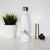 Budgerigar abstract art design water bottle stainless steel reusable - Graphic Gear
