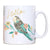 Budgerigar abstract art design mug coffee tea cup - Graphic Gear