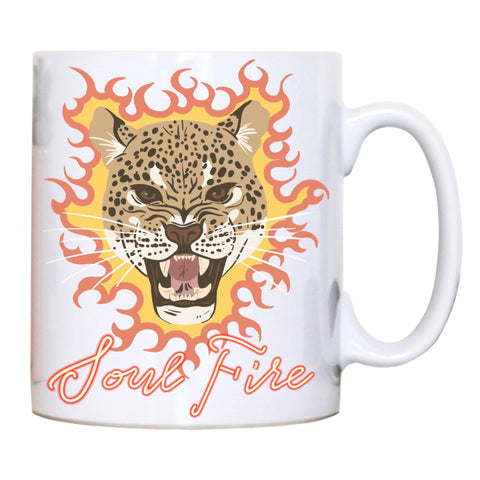 Leopard illustration design mug coffee tea cup - Graphic Gear