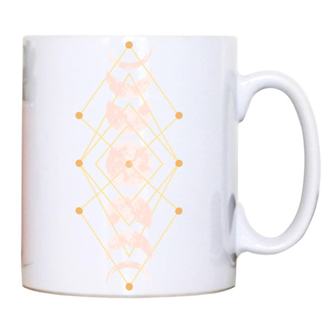 Moon cycle abstract art design mug coffee tea cup - Graphic Gear