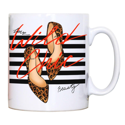 Wild chic art design mug coffee tea cup - Graphic Gear