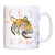 Yes you can tiger illustration graphic design mug coffee tea cup - Graphic Gear