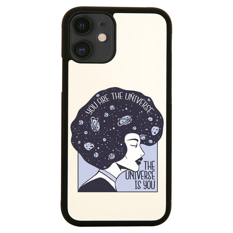 Universe girl inspirational quote case cover for iPhone 11 11pro max xs xr x - Graphic Gear