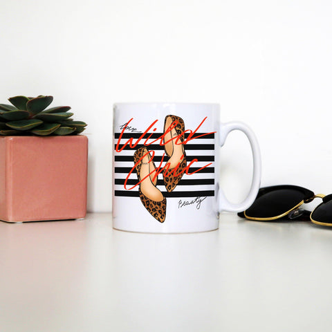 Wild chic art design mug coffee tea cup - Graphic Gear