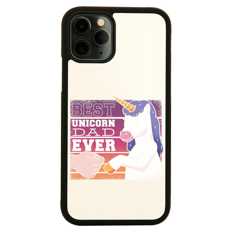 Best unicorn dad funny fathers day case cover for iPhone 11 11pro max xs xr x - Graphic Gear