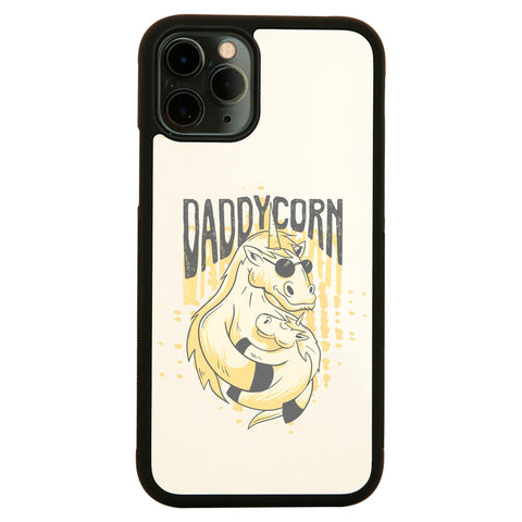Daddycorn unicorn dad fathers day case cover for iPhone 11 11pro max xs xr x - Graphic Gear