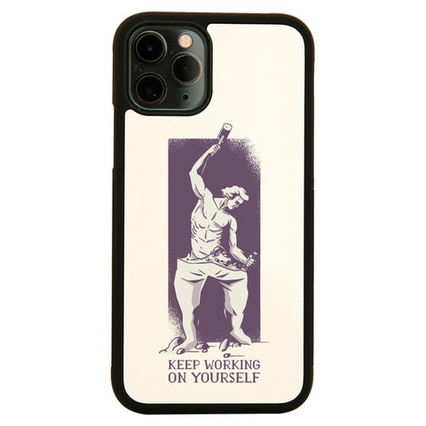 Personal growth motivation sculpture stoicism case cover for iPhone 11 11pro max xs xr x - Graphic Gear