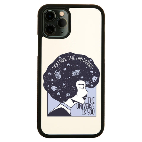 Universe girl inspirational quote case cover for iPhone 11 11pro max xs xr x - Graphic Gear