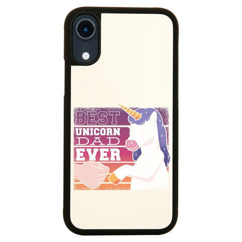 Best unicorn dad funny fathers day case cover for iPhone 11 11pro max xs xr x - Graphic Gear